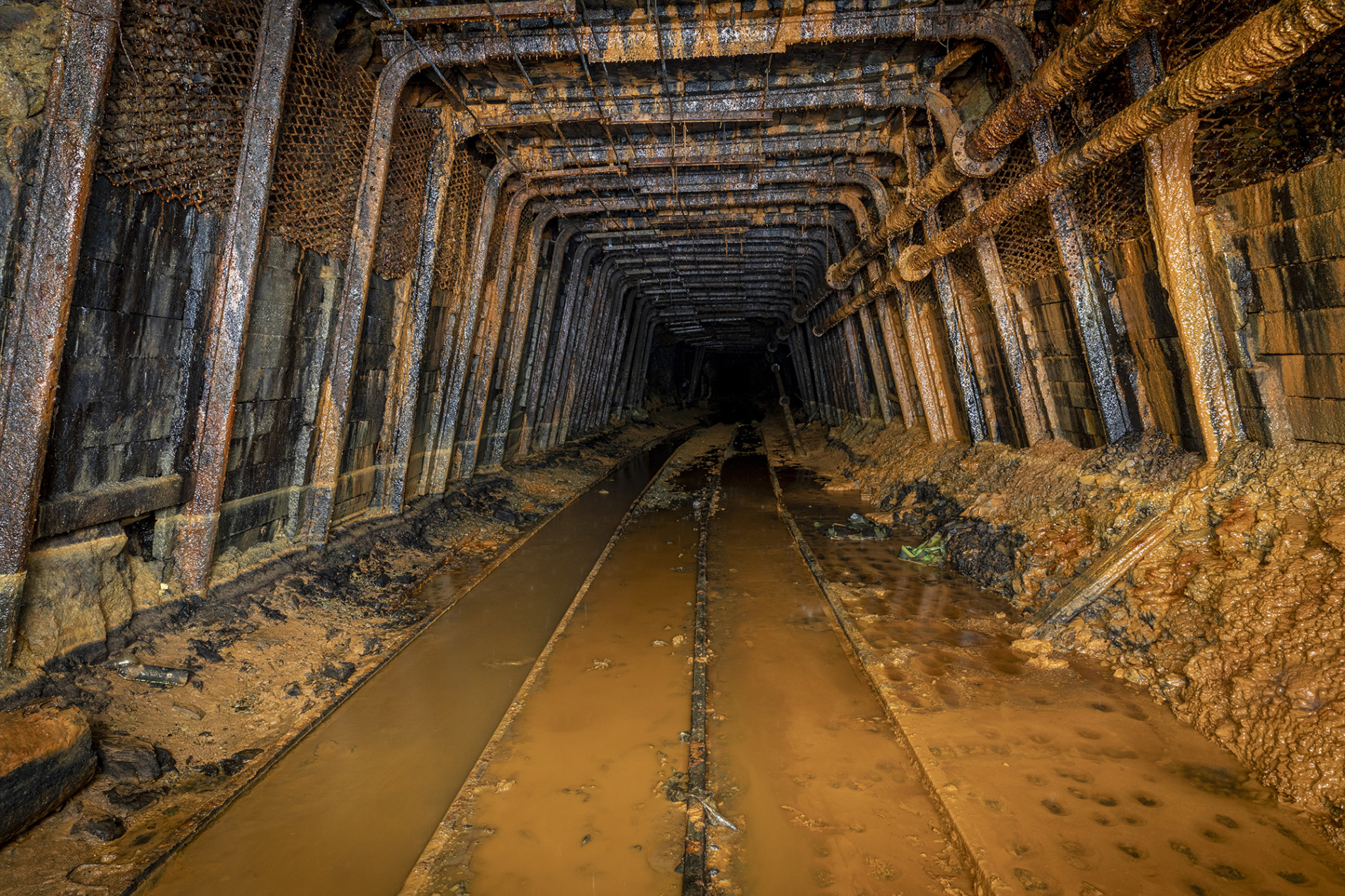 Prostory štoly Nový Hackelberg