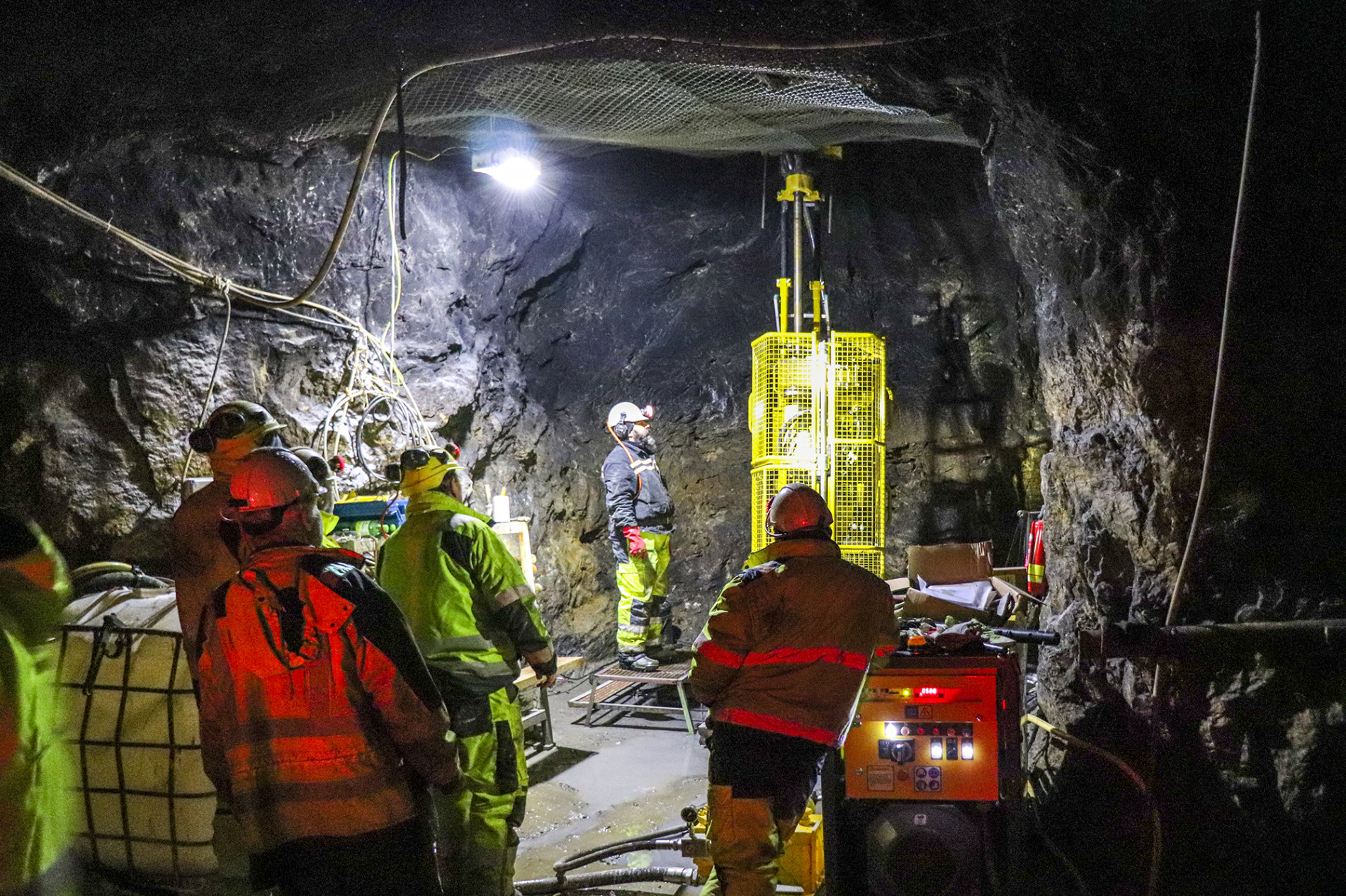 Zaškolování vrtné posádky