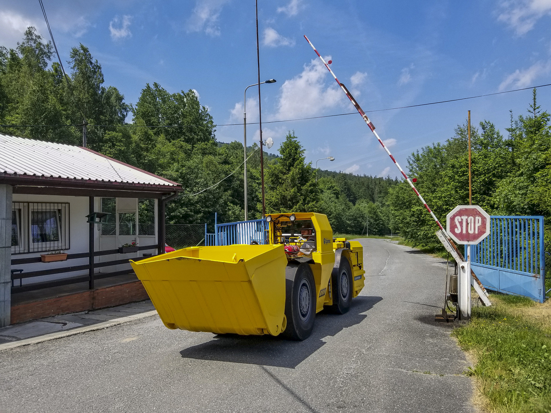 Nový důlní nakladač