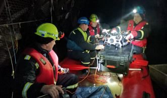 Průzkum podvodním dronem