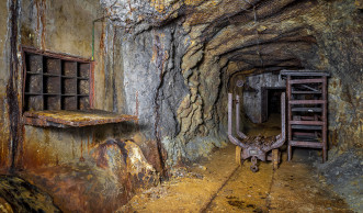 Starý muniční sklad ve štole Nový Hackelberg
